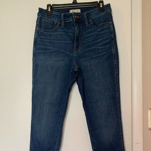 Madewell curvy roadtripper jeans